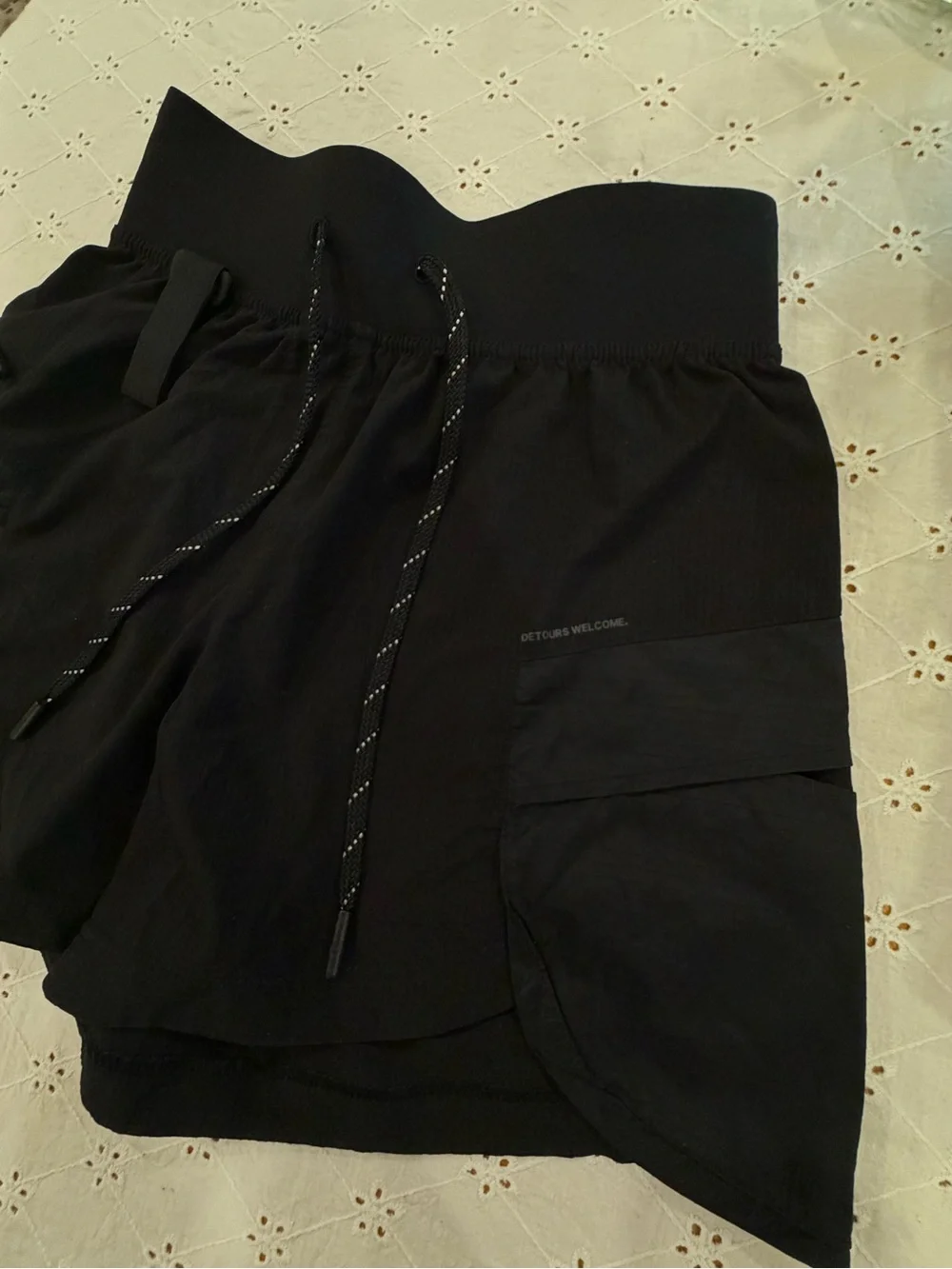 lululemon athletica Black Athletic Shorts